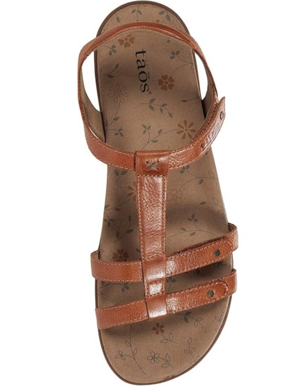 TAOS Footwear Trophy 2 Sandals Honey Brown Sz 9 EUC! - Picture 3 of 5
